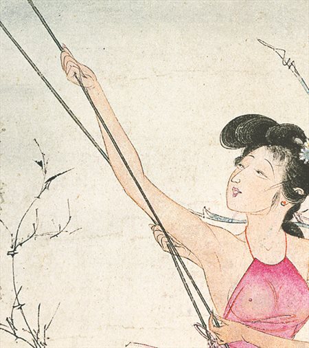 四川-胡也佛的仕女画和最知名的金瓶梅秘戏图